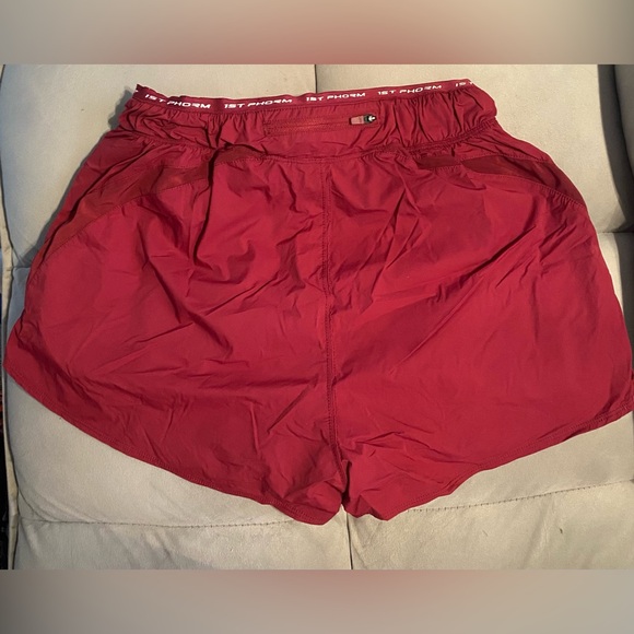 1st Phorm maroon athletic shorts - Picture 2 of 4